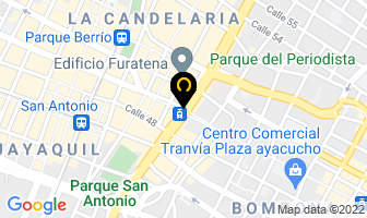 Mapa de Tecniservicios Unidos en Medellín