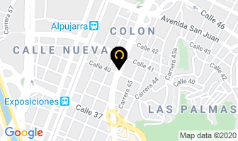 Mapa de Tecnisierras en Medellín