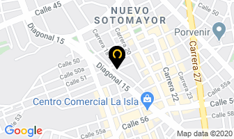 Mapa de Tecno Chasis en Bucaramanga
