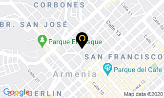 Mapa de Tecno-extintores en Armenia