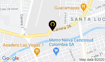 Mapa de Tecno - Fibras en Neiva