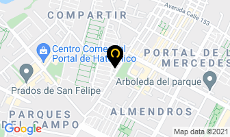 Mapa de Tecno Fluid E.u en Bogotá D.C