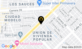 Mapa de Tecno Gas La 36 en Cali