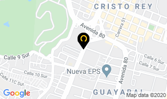 Mapa de Tecno Ingeniería Ltda. en Medellín