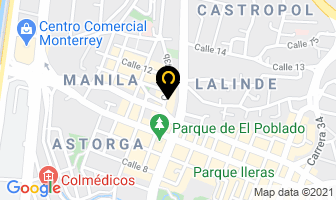Mapa de Tecno Lavada en Medellín
