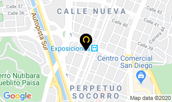 Mapa de Tecno Reconstrucciones. en Medellín