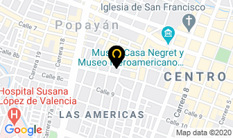Mapa de Tecno Sistem I G S.a. en Popayán