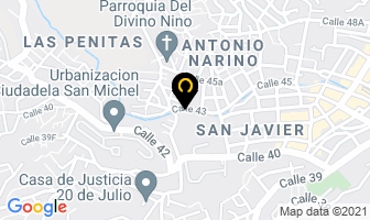 Mapa de Tecno Sistemas en Medellín