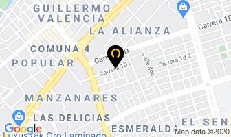 Mapa de Tecno Tubing S.a.s. en Cali