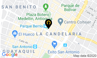 Mapa de Tecno Variedades en Medellín