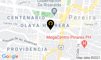 Mapa de Tecnocafé en Pereira