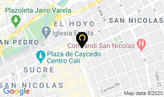 Mapa de Tecnocel Y Comunicaciones en Cali