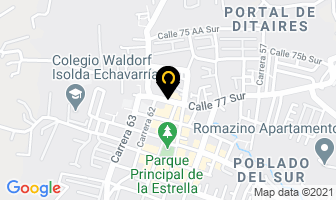 Mapa de Tecnoclyck Ltda. en La Estrella