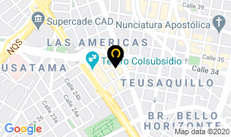 Mapa de Tecnoconexion en Bogotá D.C