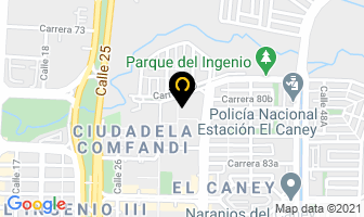 Mapa de Tecnocorte Del Valle Ltda. en Cali