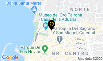 Mapa de Tecnodígital en Santa Marta