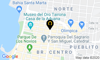 Mapa de Tecnofuturo en Santa Marta