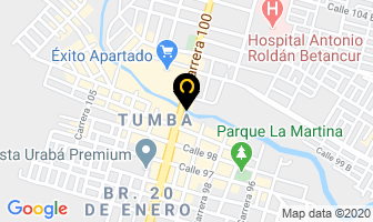 Mapa de Tecnokevin en Apartadó