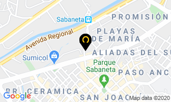 Mapa de Tecnolimpieza 1A en Sabaneta