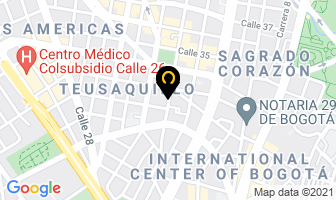 Mapa de Tecnología Educativa Ltda. en Bogotá D.C