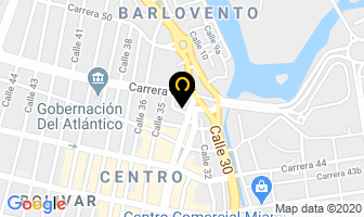 Mapa de Tecnology Bam Bam en Barranquilla