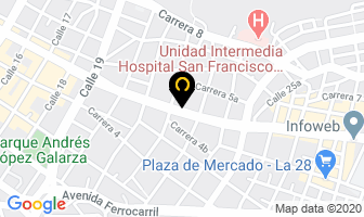 Mapa de Tecnoluxury en Ibagué