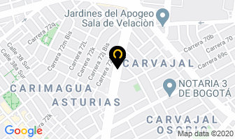 Mapa de Tecnometales Ltda. en Bogotá D.C