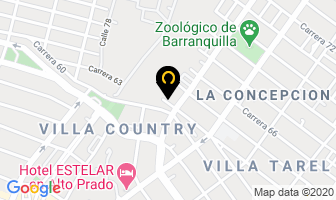 Mapa de Tecnomotriz E.u. en Barranquilla