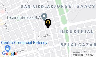 Mapa de Tecnomotriz Móvil Gnv Ltda. en Cali