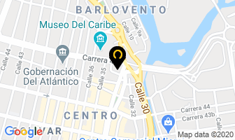 Mapa de Tecnos Cell en Barranquilla