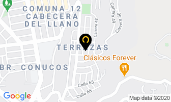 Mapa de Tecnoseguridad Ltda. en Bucaramanga