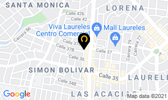 Mapa de Tecnoservitecas Ltda. en Medellín