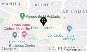 Mapa de Tecnova Intercomercial S.a. en Medellín