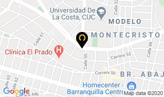 Mapa de Tecnum Ltda. en Barranquilla