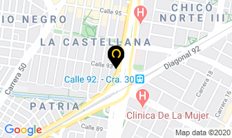 Mapa de Tecnyca Ltda. en Bogotá D.C