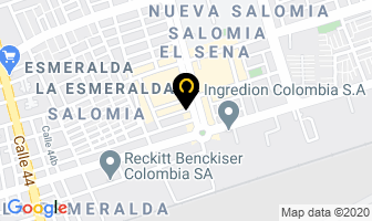 Mapa de Tegnogas en Cali
