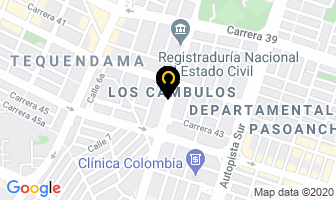 Mapa de Tejada Ingenieros & Cía S.a. en Cali