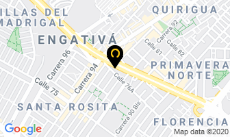 Mapa de Tejas Del Portal en Bogotá D.C