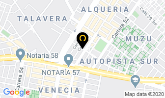 Mapa de Tejidos Ansadi en Bogotá D.C