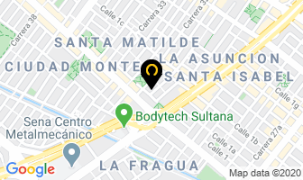 Mapa de Tejidos Casadiego en Bogotá D.C