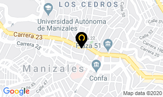 Mapa de Tejidos Hellen Rousse en Manizales