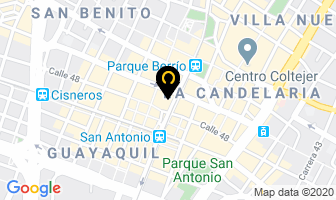 Mapa de Tejidos Mireya en Medellín