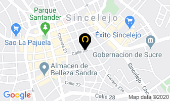 Mapa de Tejidos Mundo Ridafer en Sincelejo