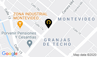 Mapa de Tejidos Nono Ltda. en Bogotá D.C