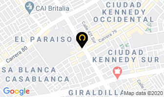 Mapa de Tejidos Nordysa en Bogotá D.C