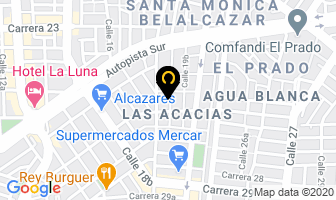 Mapa de Tejidos Olmedo Aragon en Cali