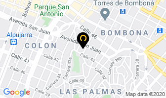 Mapa de Tejidos Ramicor en Medellín