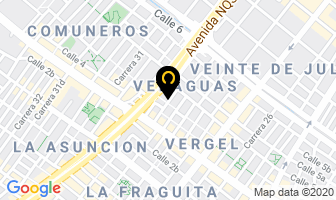 Mapa de Tejidos Shalom en Bogotá D.C