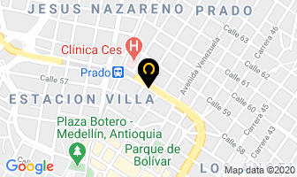 Mapa de Tejidos Yhonesty en Medellín