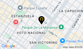 Mapa de Tejos “Jc” en Bogotá D.C